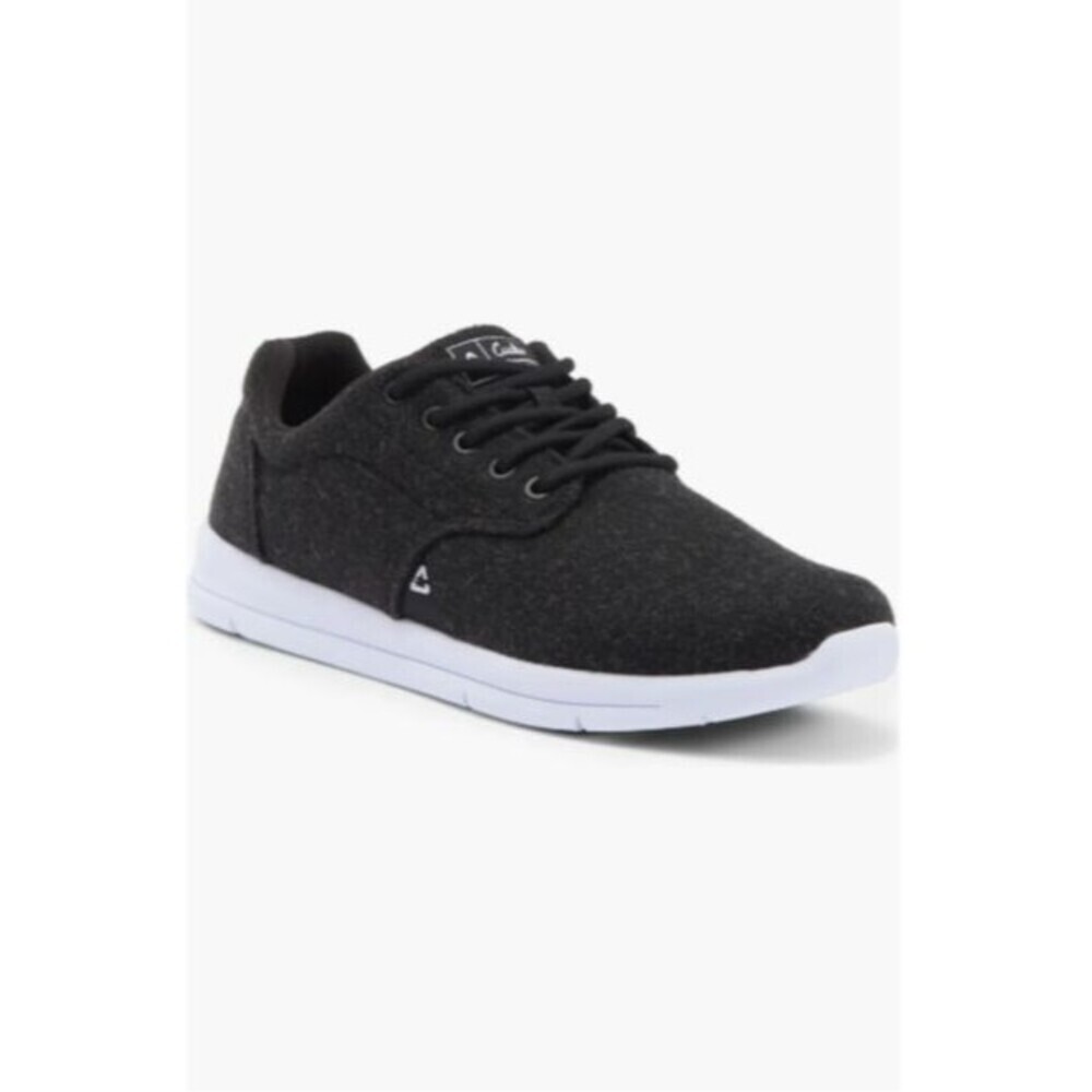 Travis Mathew The Daily Wool True Black White Sneaker Mens Size 8M